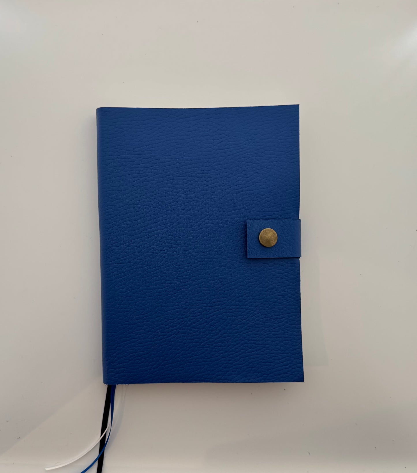 Cuaderno de Cuero Tonos Azules