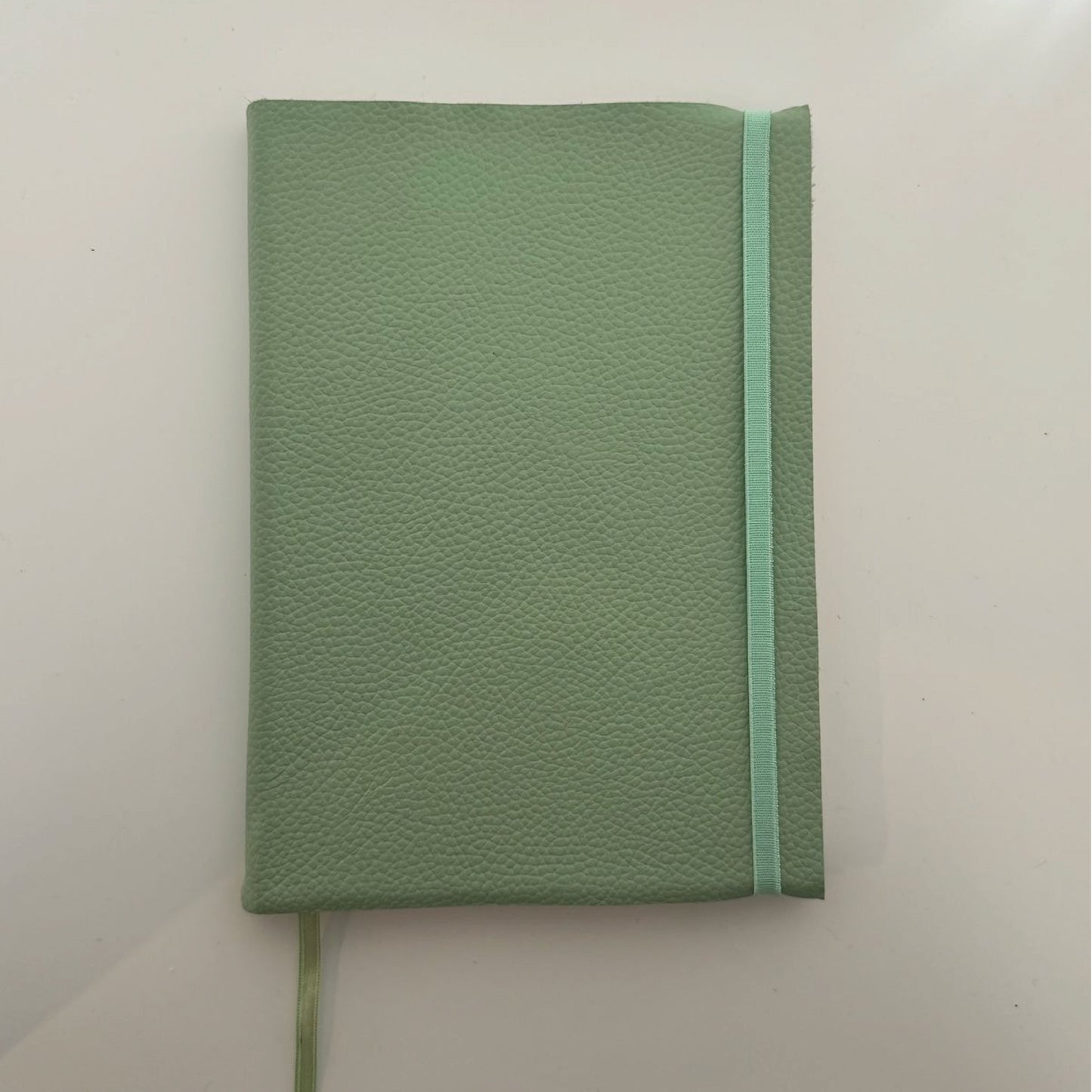 Agenda de Cuero Graneado Tonos Pasteles - 15x21