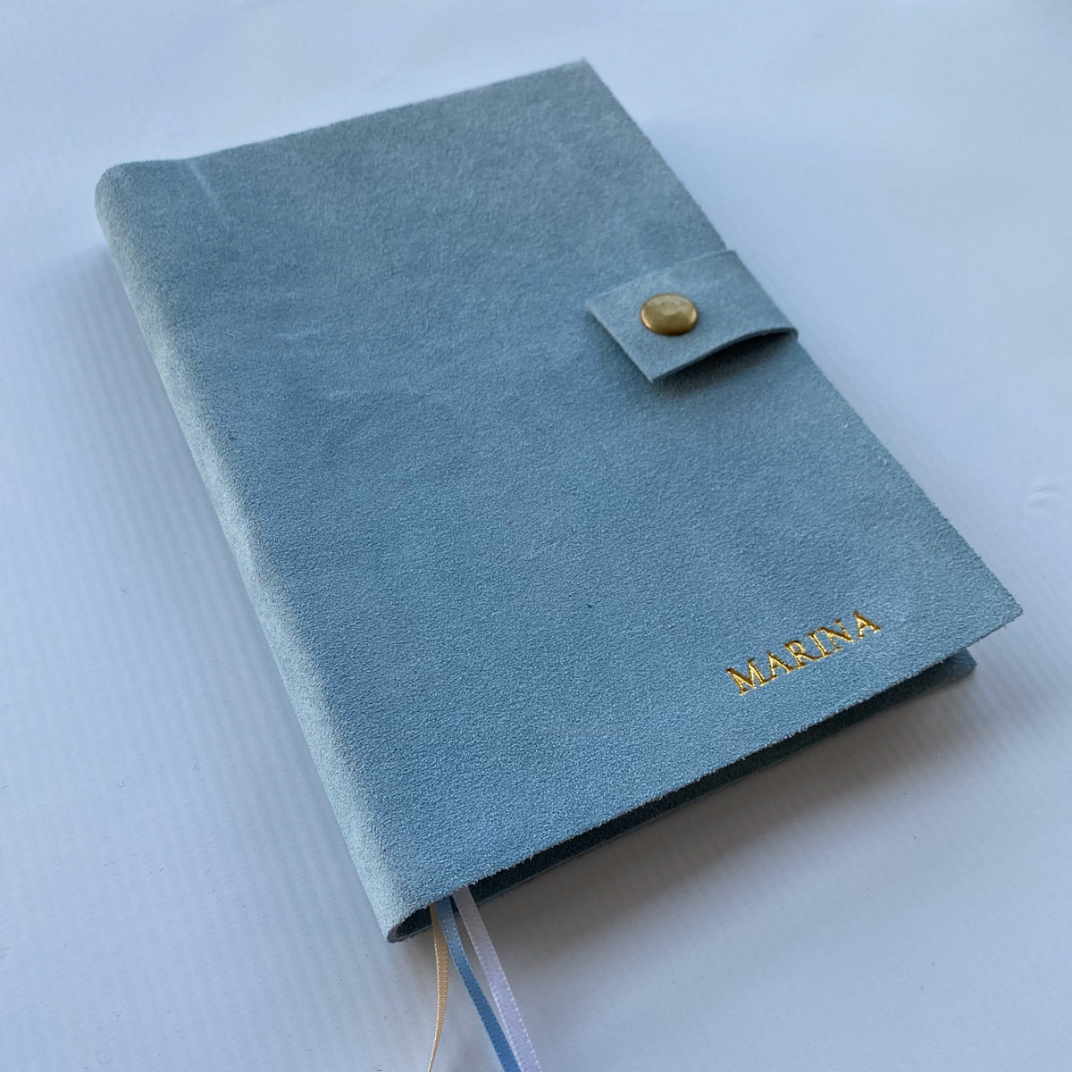 Agenda de Cuero Gamuzado Tonos Pasteles - 15x21