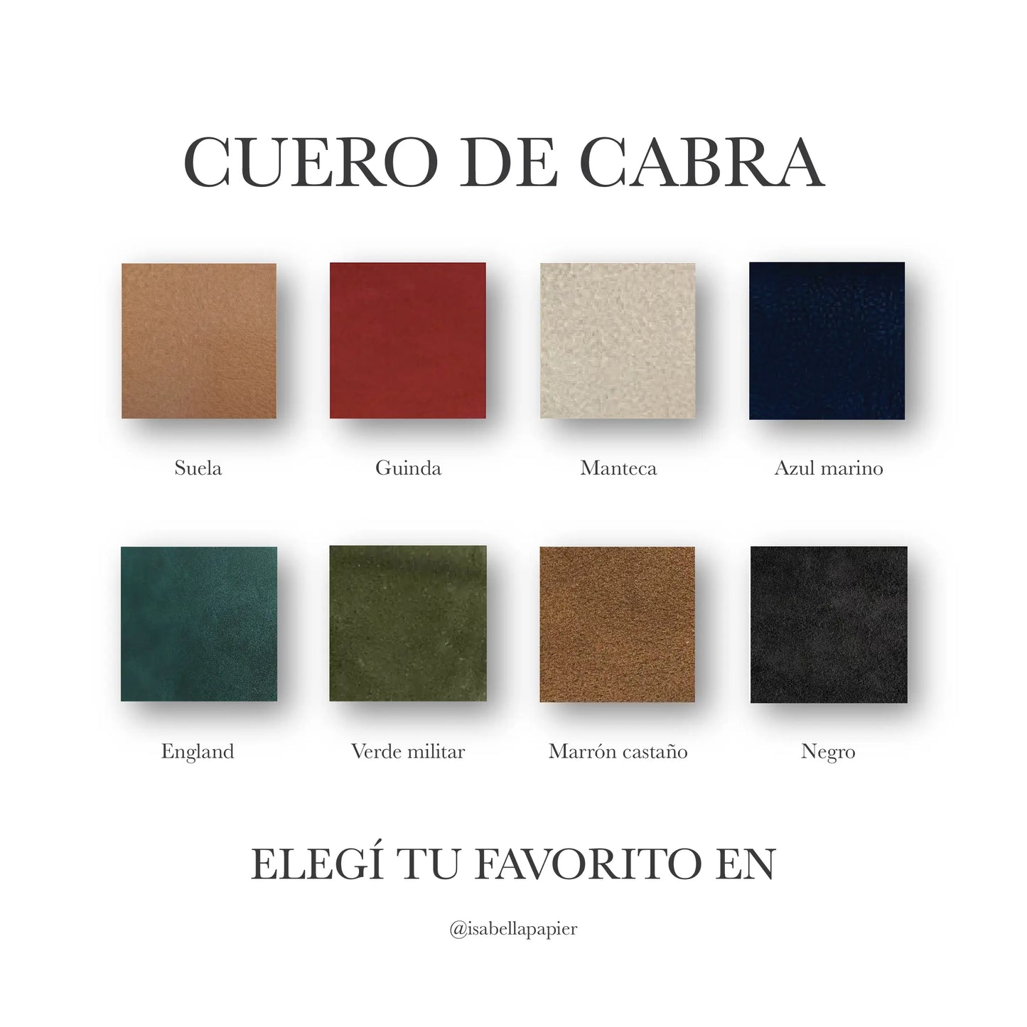 Álbum Cuero de Cabra