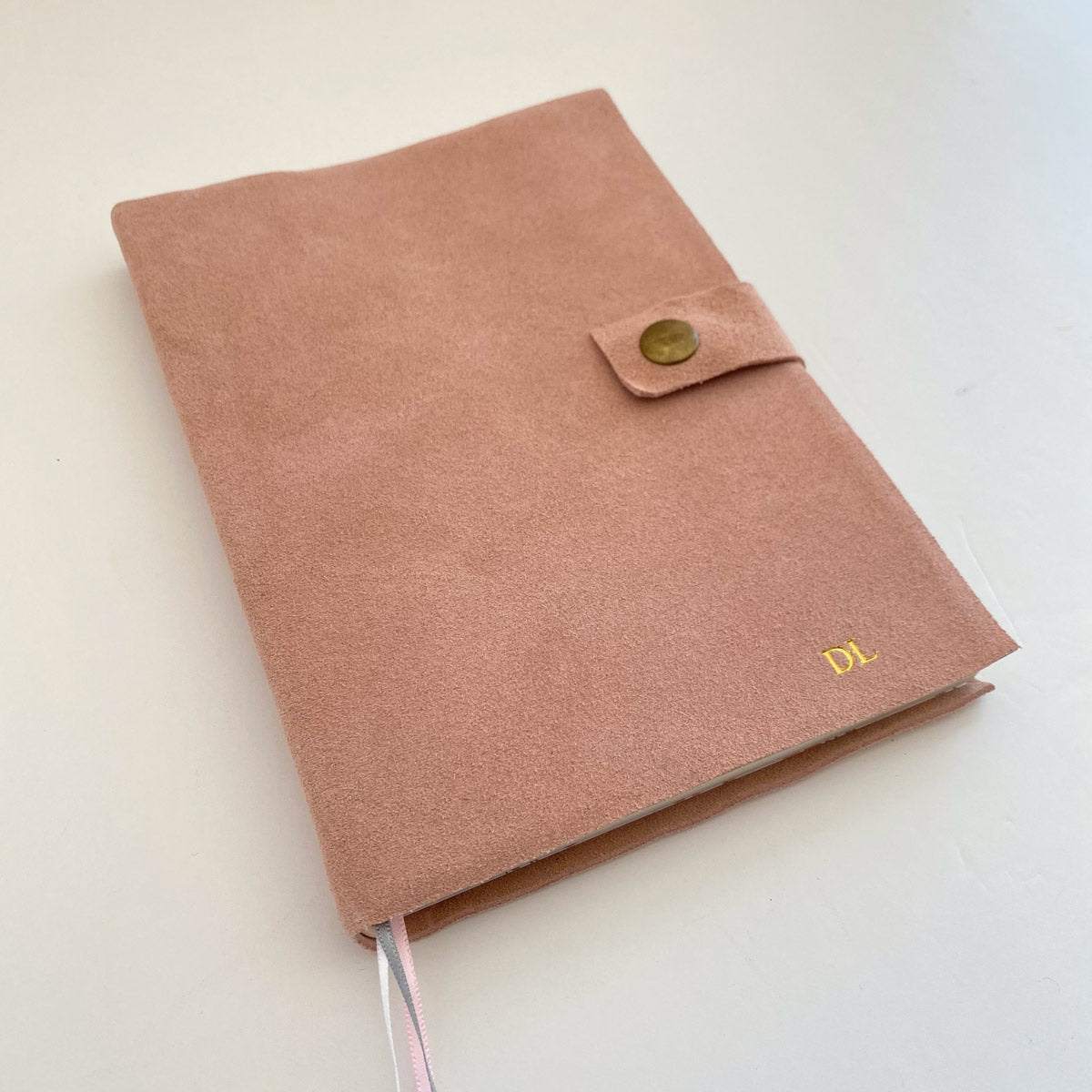 Agenda de Cuero Gamuzado Tonos Pasteles - 15x21
