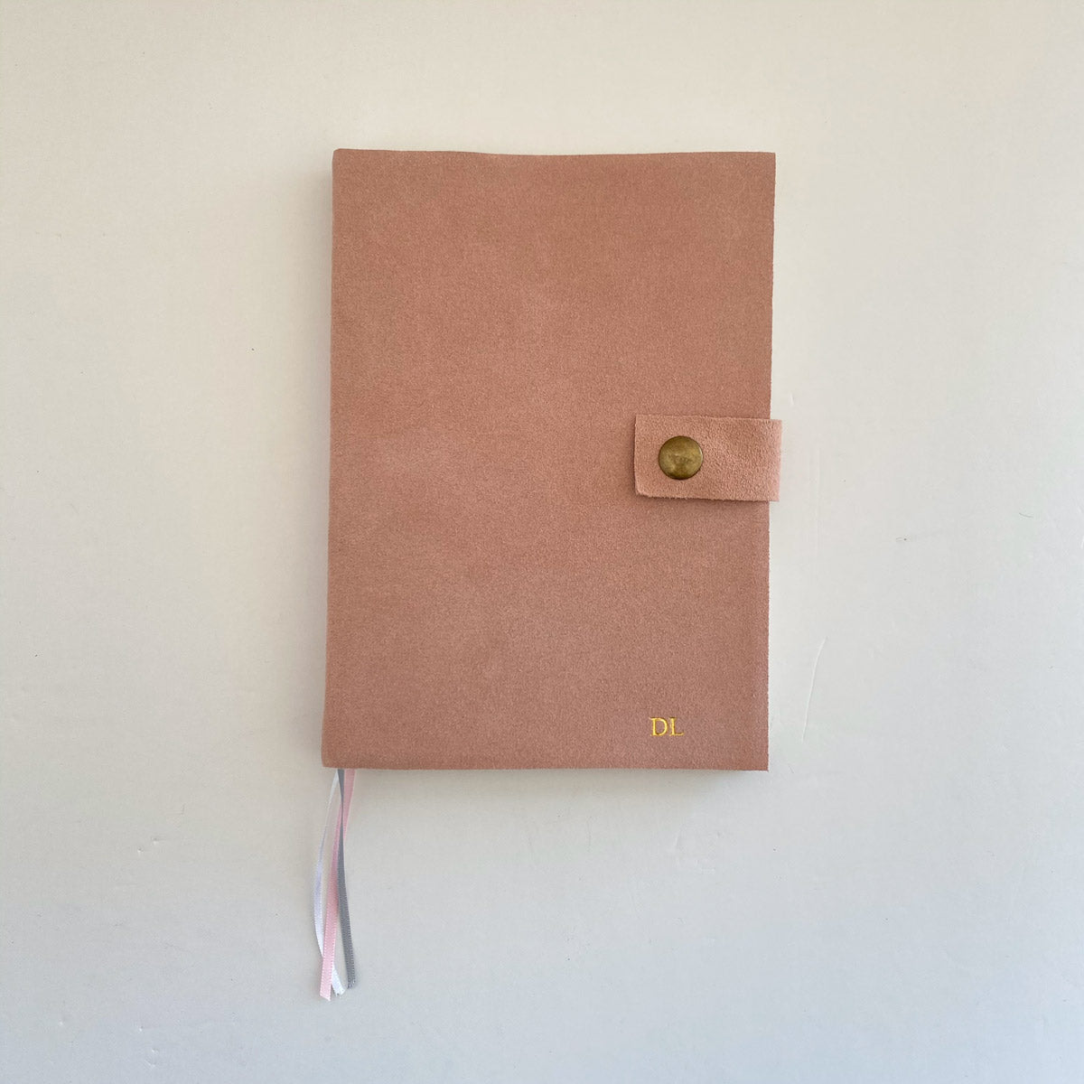Agenda de Cuero Gamuzado Tonos Pasteles - 15x21