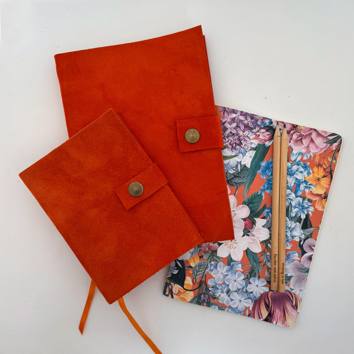 Set cuero gamuzado Premium