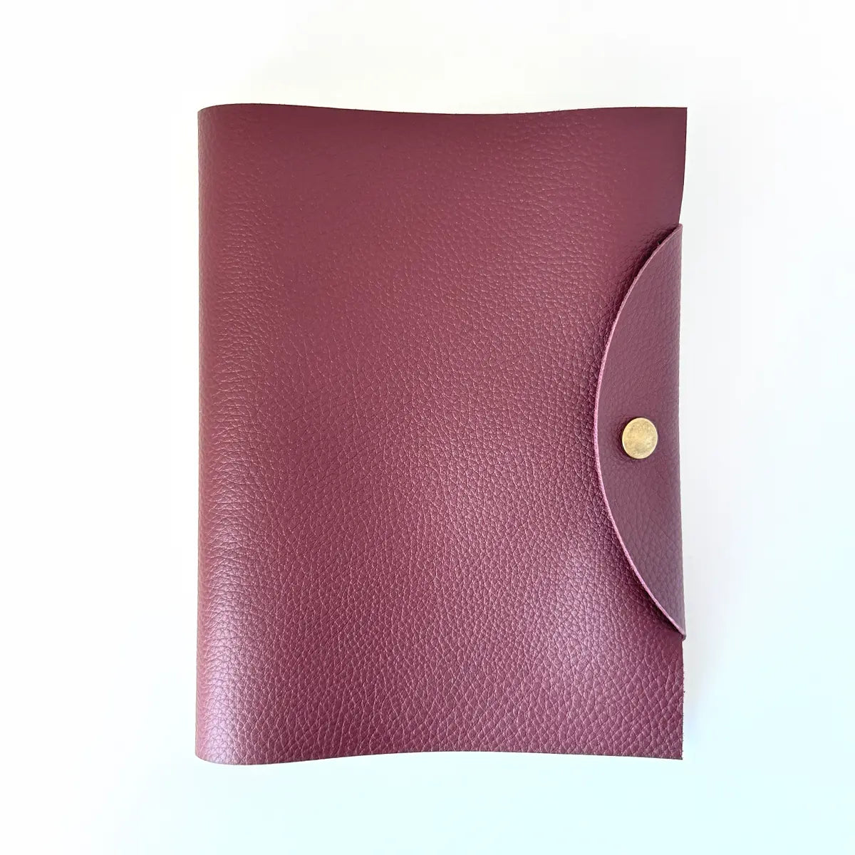 Agenda de cuero recargable