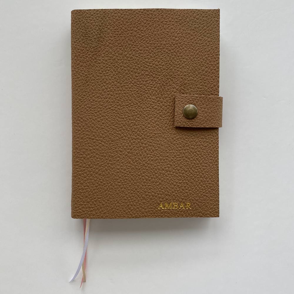 Cuaderno de Cuero Tonos Marrones