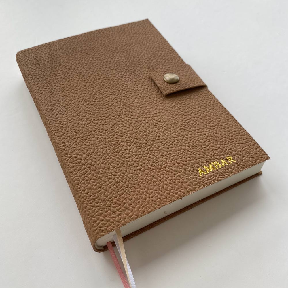 Cuaderno de Cuero Tonos Marrones