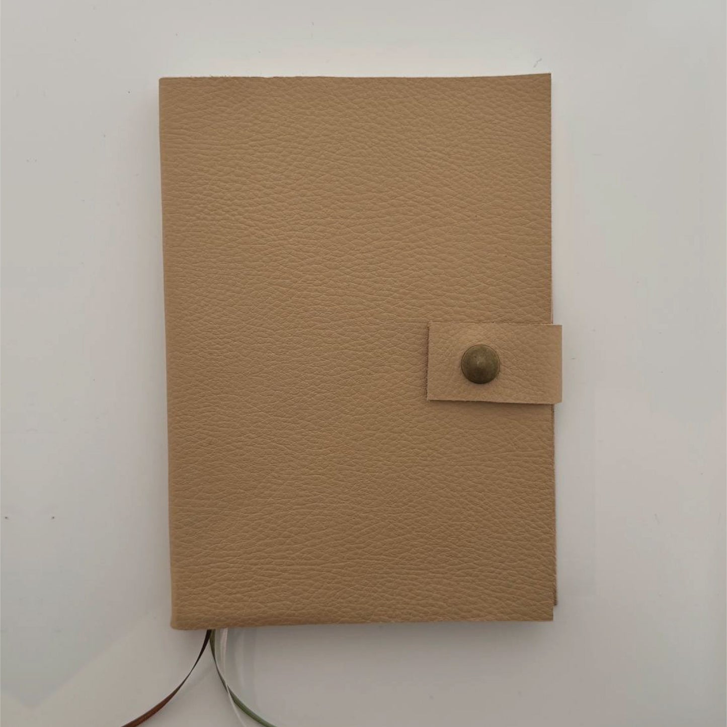 Agenda de Cuero Graneado Tonos Marrones 15x21