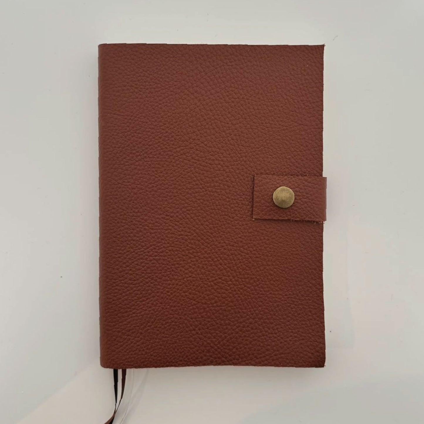 Agenda de Cuero Graneado Tonos Marrones 15x21