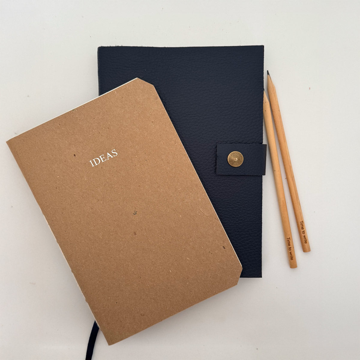 Set cuero graneado Top