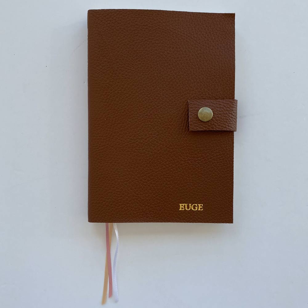 Cuaderno de Cuero Tonos Marrones