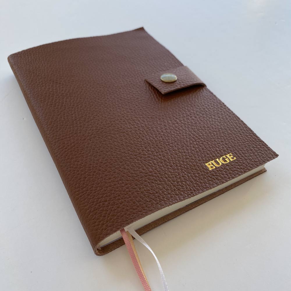 Cuaderno de Cuero Tonos Marrones